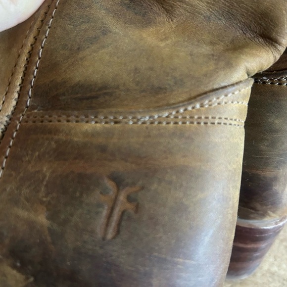 Frye Tan Leather Boots - Picture 4 of 8